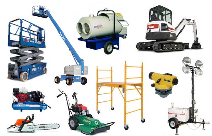 Construction equipment and tool rentals in Ladner & Tilbury BC