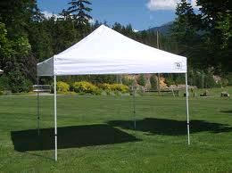 Rental store for tent 10ft x 10ft eze up in Vancouver BC