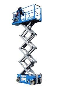 Rental store for scissor lift 30 inch w 19 foot h in Vancouver BC