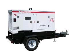 Rental store for generator 75kva 600v trailer mounted in Vancouver BC
