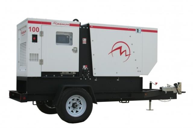 Rental store for generator 100kva 600v trailer mounted in Vancouver BC
