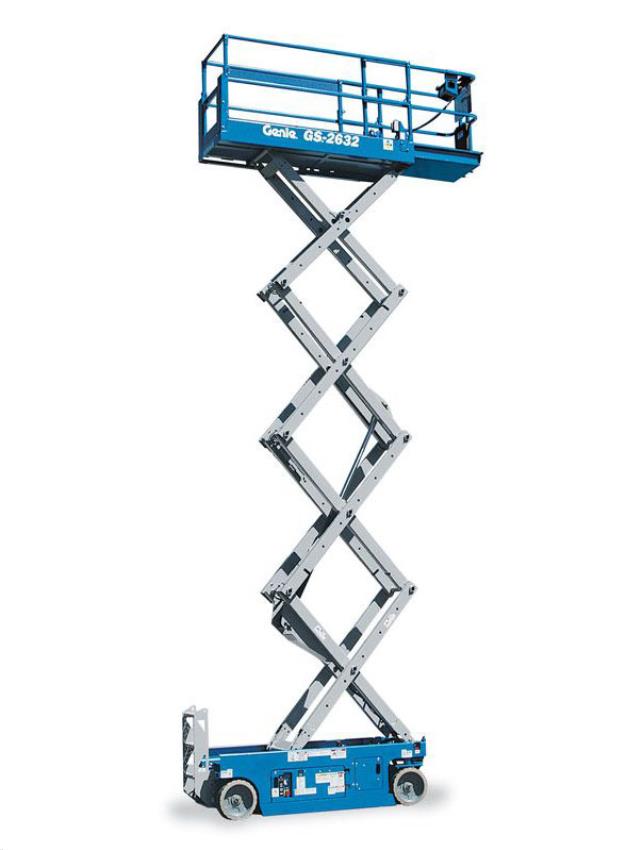 Rental store for scissor lift 32 inch w x 32 foot h in Vancouver BC