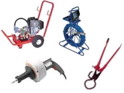 Rent plumbing equipment