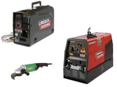 Rent grinder and welder